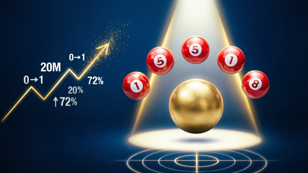 Powerball resets to $20 million after Monday draw produces no jackpot winner